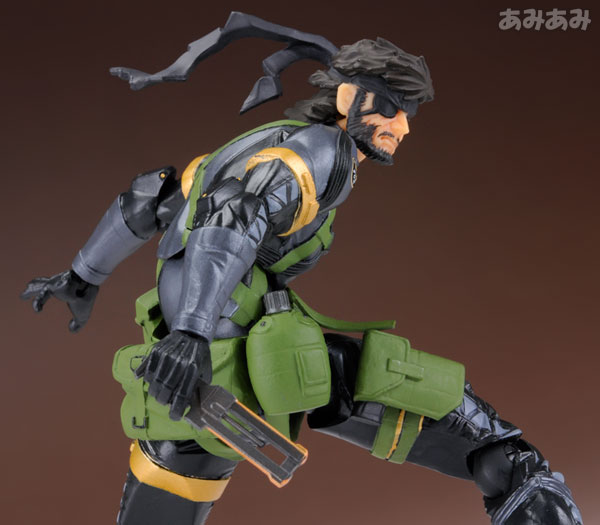 海洋堂山口式超可动131合金装备 和平行者snake蛇叔6寸1/12手办