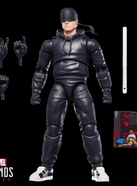 孩之宝Marvel legends夜魔侠 无畏之人初登场挂卡6寸1/12可动人偶