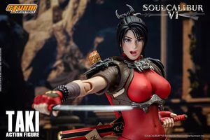 Storm Toys灵魂能力妖武士多喜红衣女忍者6寸1/12可动人偶