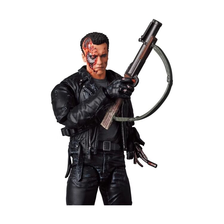 现货预定新款上市toymafex终结者2t800战损版6寸超可动人偶112