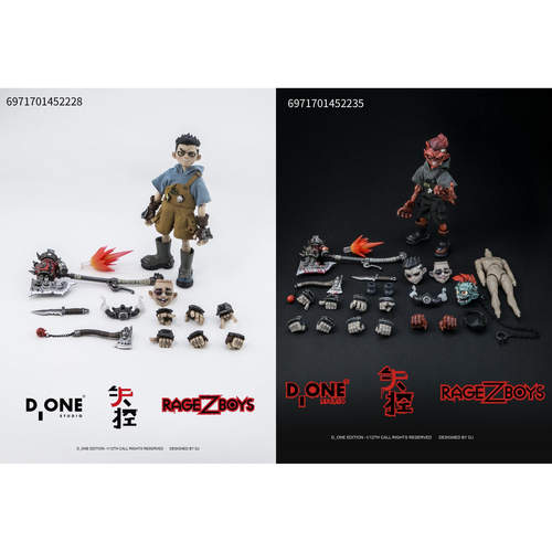 D-ONE牙仔1/12可动日常版失控版