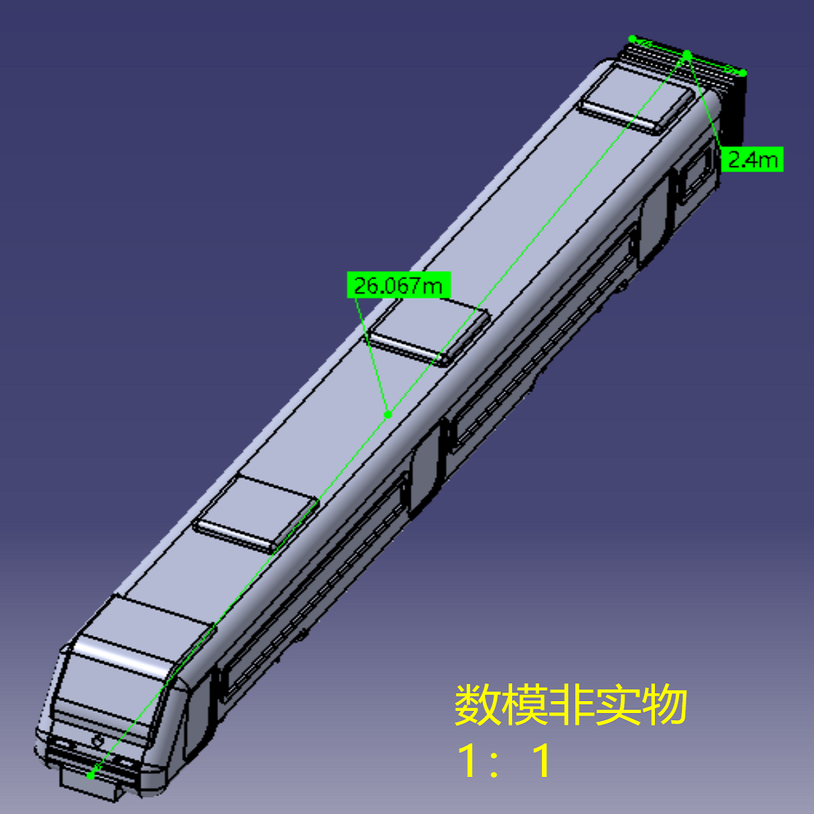 机车火车头列车厢3D三维几何数模型曲面造型图纸车箱车轮简化CAD