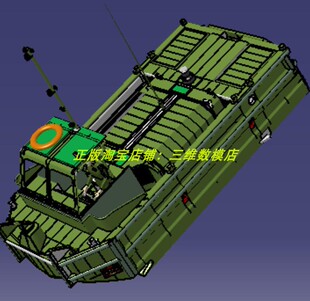 架桥拖船桥梁建设艇 驾驶员双发动机转向螺旋桨 3D三维几何数模型