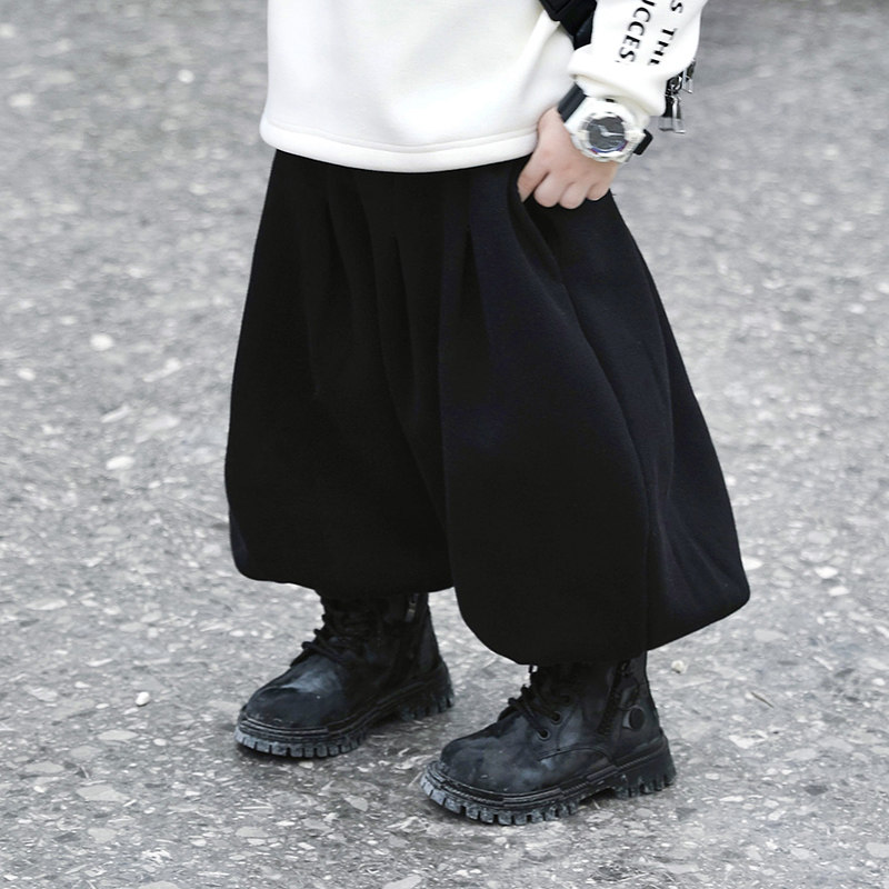 Jimmy妈童装【经典返场】冬季儿童宽松束脚百搭加绒哈伦裤灯笼裤,童装/婴儿装/亲子装,裤子,淘宝优惠券,粉丝福利购,淘宝优惠卷