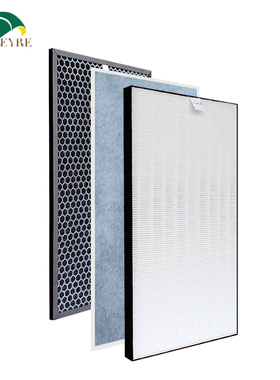 夏普净化器过滤网KI-GF70 WF706 KI-FX EX100集尘脱臭除甲醛滤芯