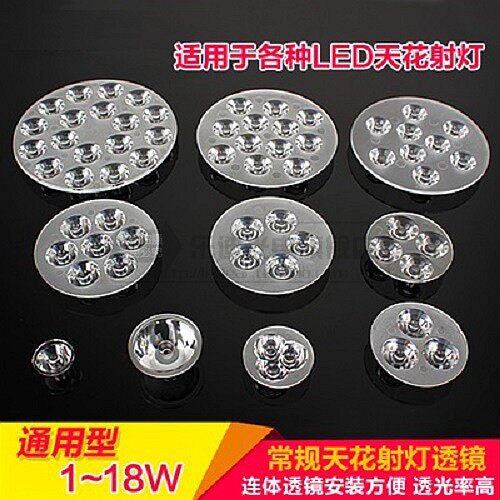 大功率仿流明LED灯连体透镜光面