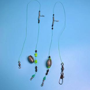 筏钓成品线组冬季钓抗走水线组船筏钓组桥筏快速换铅抛杆海竿线组