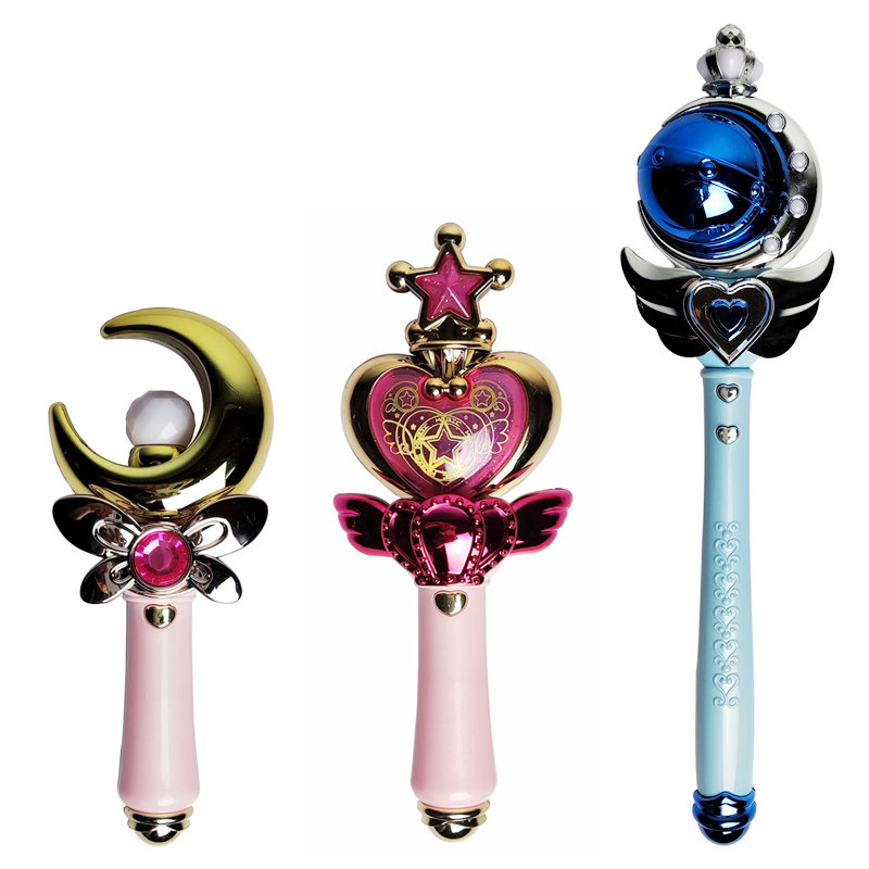 闪光仙女魔法棒公主美少女孩星球音乐权杖变身器儿童玩具生日礼物