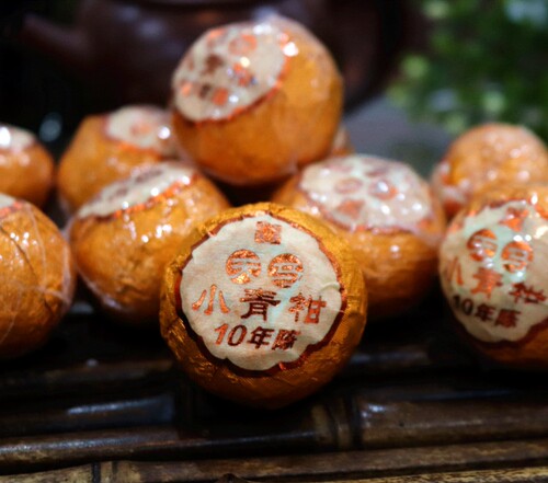 2024茶鼎房10年天马小青柑 陈皮柑普茶小青柑 柑香浓厚250克