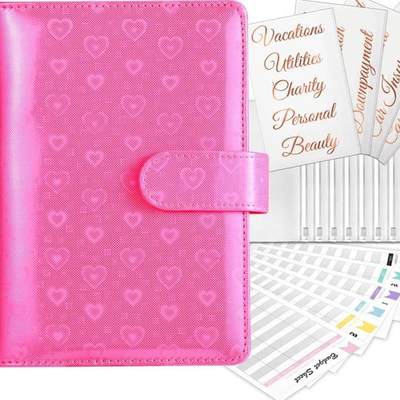 A6 aesthetic cute daily budget planner money saving book