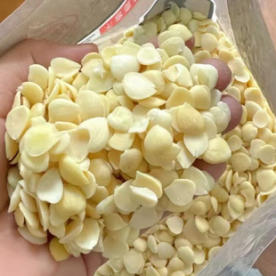 原味光中杏仁500g去皮光中杏生甜杏仁片干茶烘焙打豆浆南杏中药材