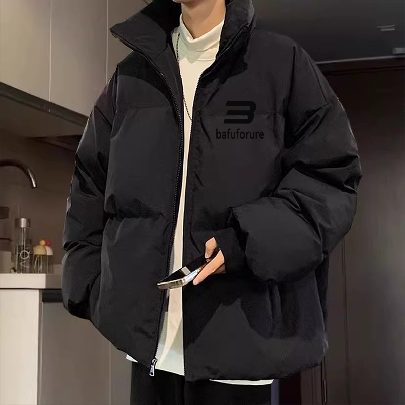 潮男穿搭棉衣面包服秋冬季