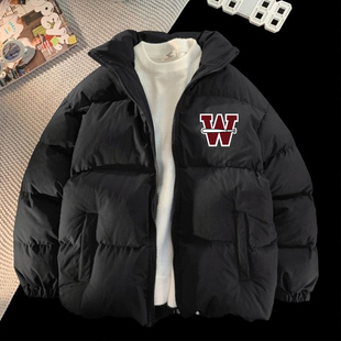 棉服男款冬季加厚羽绒棉袄ins潮牌潮流帅气棉衣冬装高街韩系外套