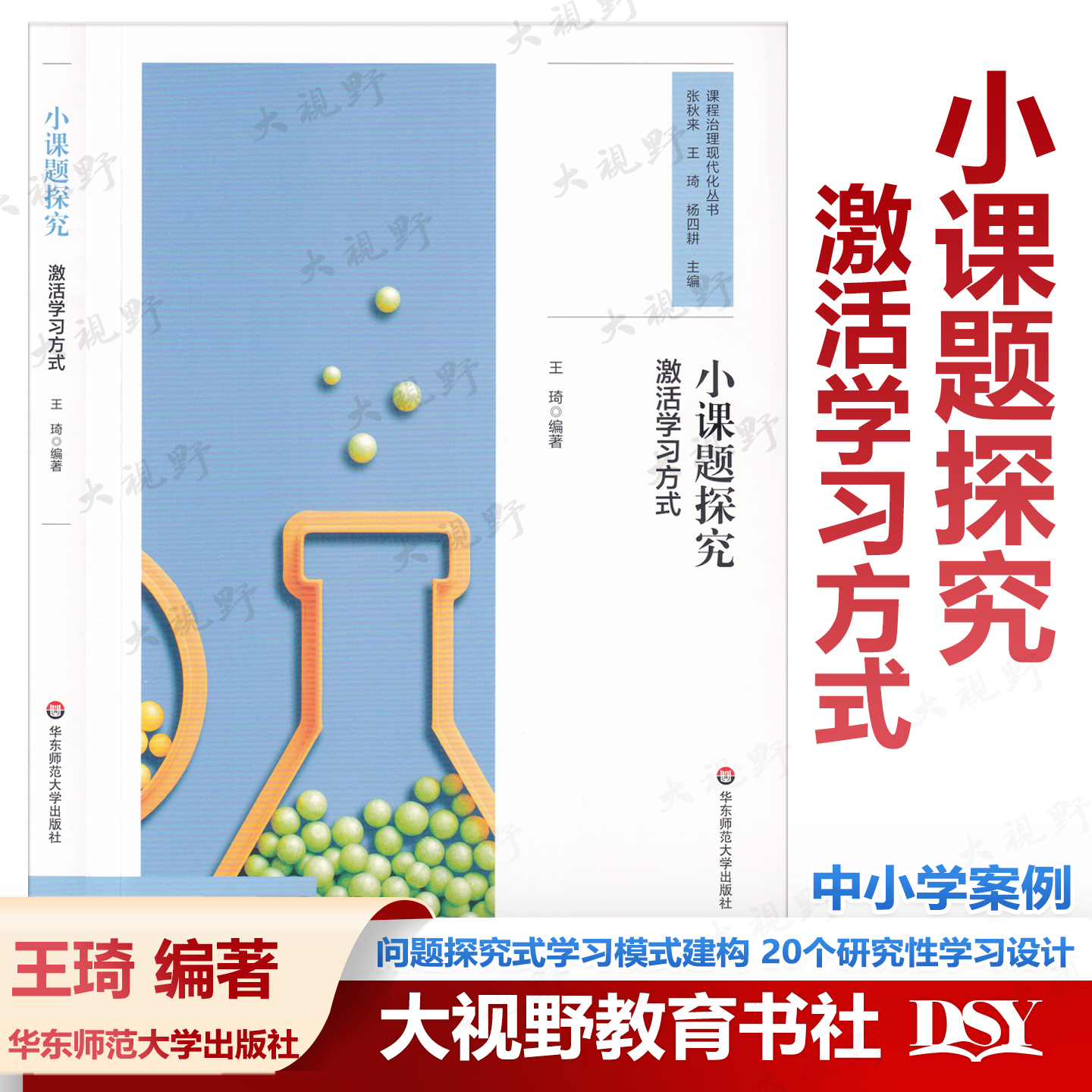小课题探究 激活学习方式 课程治理现代化丛书 问题探究式学习模式建构 20个研究性学习设计 中小学案例 华东师范大学出版社