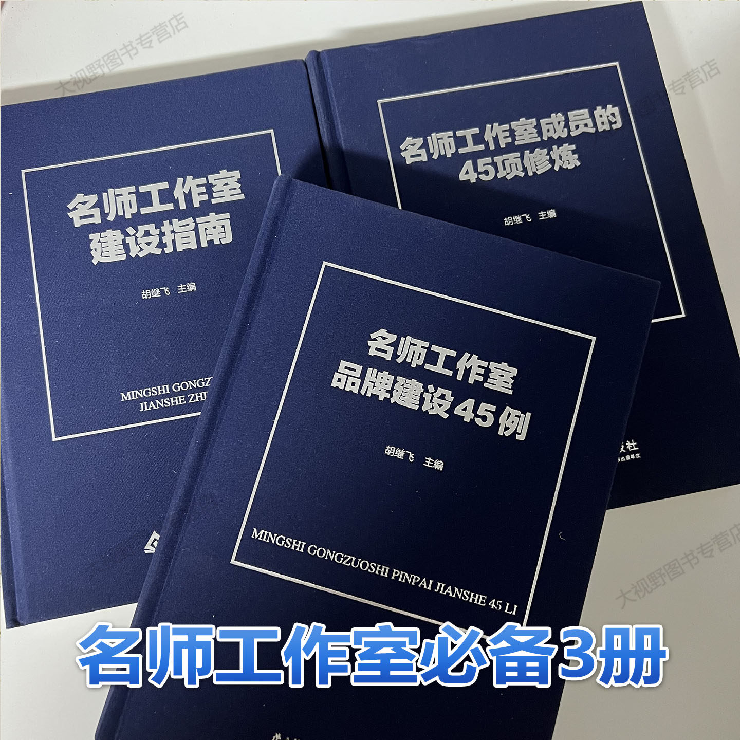 【名师工作室指南用书3册】名师工作室建设指南+名师工作室成员的45项修炼+建设45例 胡继飞 中小学名教师校长班主任工作室等建设