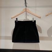 mini包臀裙裤 丝绒拿铁 性感
