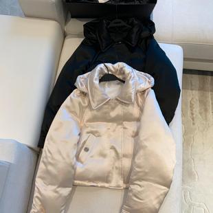 Lux系列 轻盈真醋酸填充90白鸭绒菱格纹保暖羽绒服外套冬