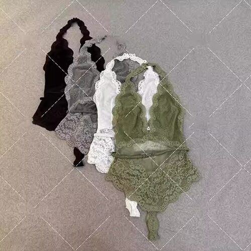 秀款定制性感蕾丝腰带吊带上衣