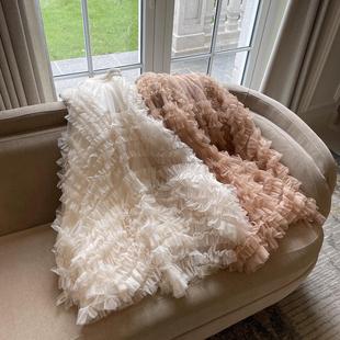 【初见女神】没比它更仙纱裙3M用料超重工蓬蓬蛋糕纱裙女