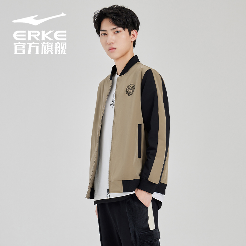 后羿射日丨鸿星尔克2026冬季新款男士国潮运动棉衣棉服夹克外套男