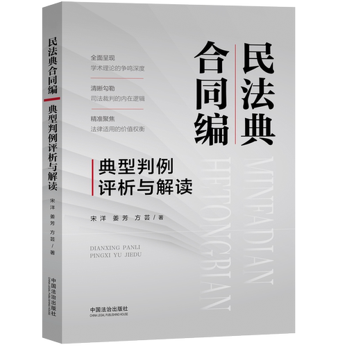 民法典合同编典型判例评析与解读