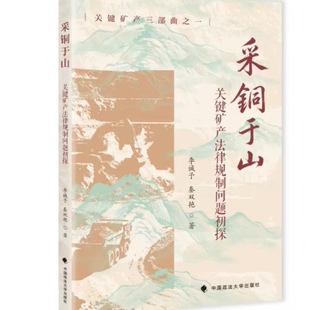 正版2026新书 采铜于山 关键矿产法律规制问题初探 李诚予 秦双艳 著 中国政法大学出版社 9787576426762