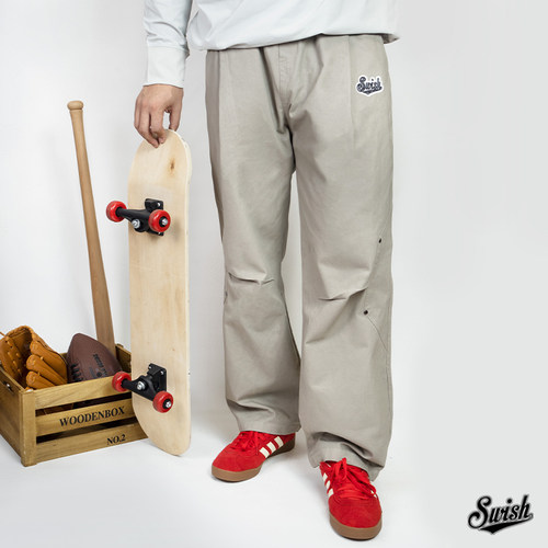 SWISH THE BALL IN美式工装裤男直筒宽松休闲长裤健身耐磨秋冬