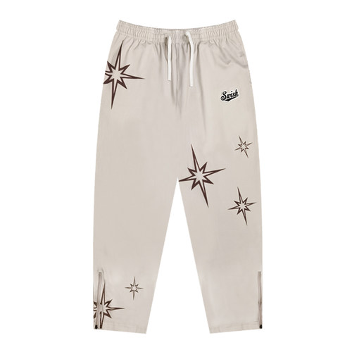 SWISH裤脚拉链速干运动长裤