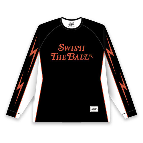 SWISH闪电插肩袖美式速干运动T恤