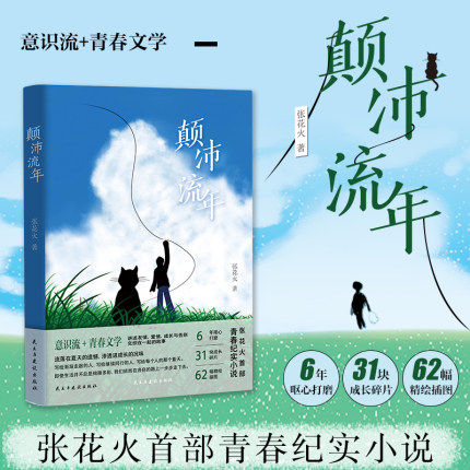 颠沛流年 张花火 大学生校园青春文学小说 现当代文学散文青春文学随笔真实故事书籍 考研工作人生哲理哲学励志畅销书排行榜