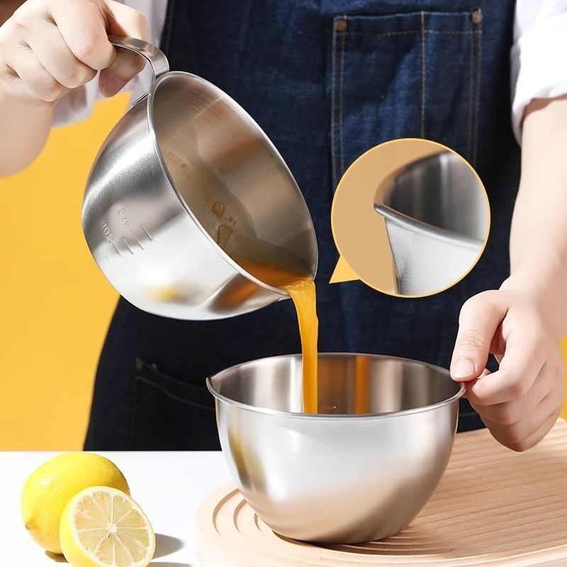 Q7迈宝赫外贸品质316不锈钢16cm打蛋盆