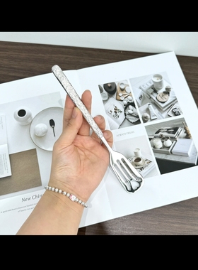 A232-304不锈钢冰裂纹川字小铲长21cm 宽3cm 厚1.6mm 重50g