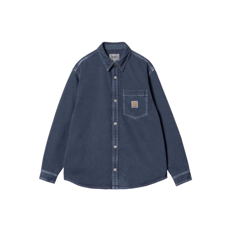 CARHARTT WIP男夹克衬衫Georgia胸前口袋外套日常穿搭户外活动