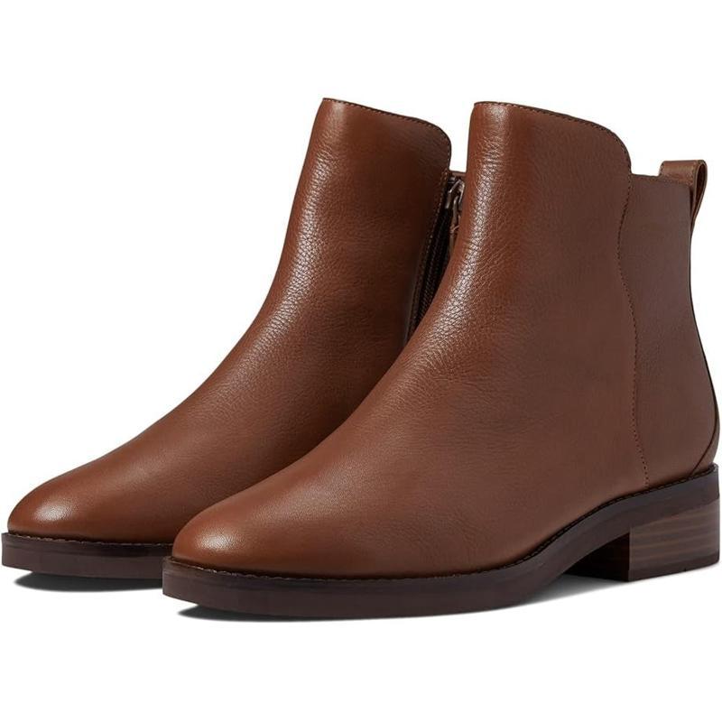 代购Cole Haan女士切尔西靴短筒靴短筒套脚女靴