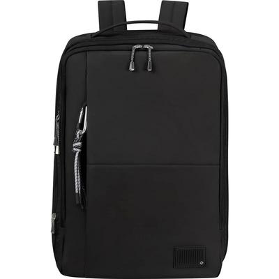 代购Samsonite新秀丽双肩包女士轻便携带容量大防泼水易于收纳黑