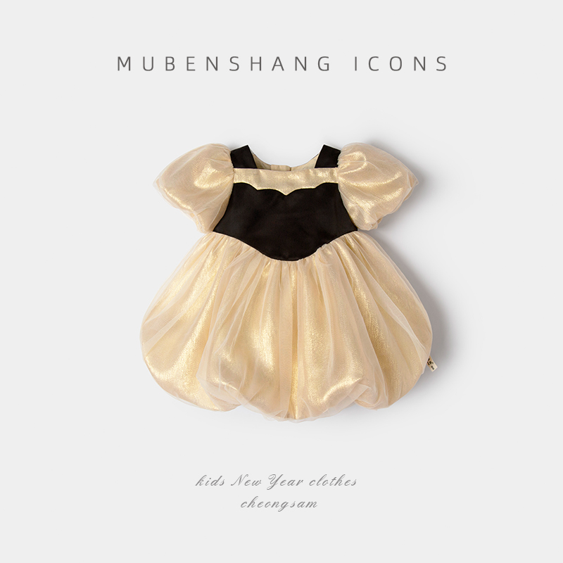 木本尚女童夏装公主裙