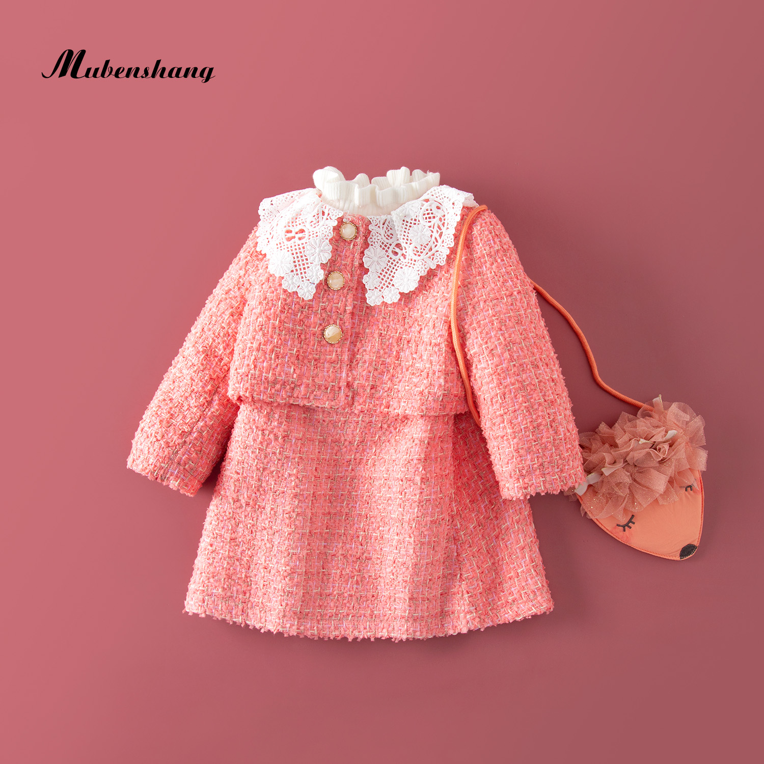 木冬法式小香风高端女族时髦童装