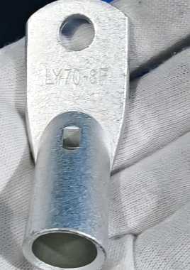 45度折弯铜鼻子窥口LYF/SKF45-16 35 95铜线耳 铜端子T45 一只价