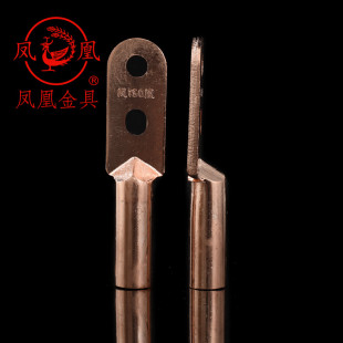 凤凰国标A级双孔铜接头DT-150MM2 铜鼻子双眼铜接线端子 一只