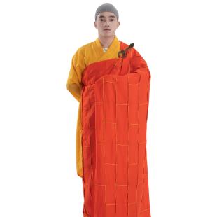 特卖意尘僧服佛衣金边袈裟唐僧法衣天丝祖衣海清庄严衣钩法师主持