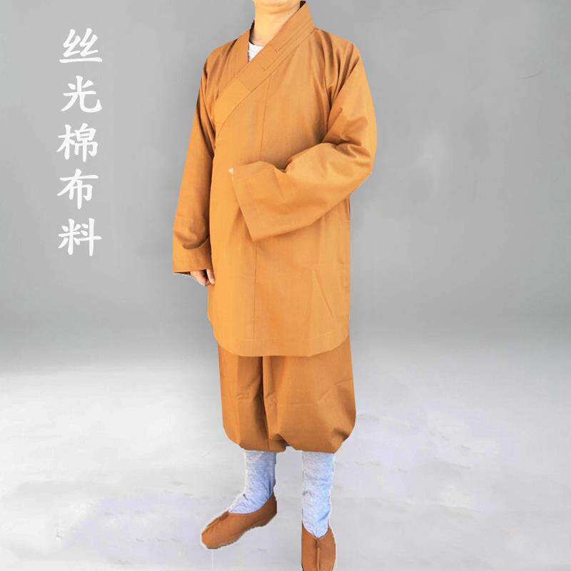 特卖僧服罗汉褂小褂短褂套装斜襟禅修服棉质和尚衣佛衣用品结缘价