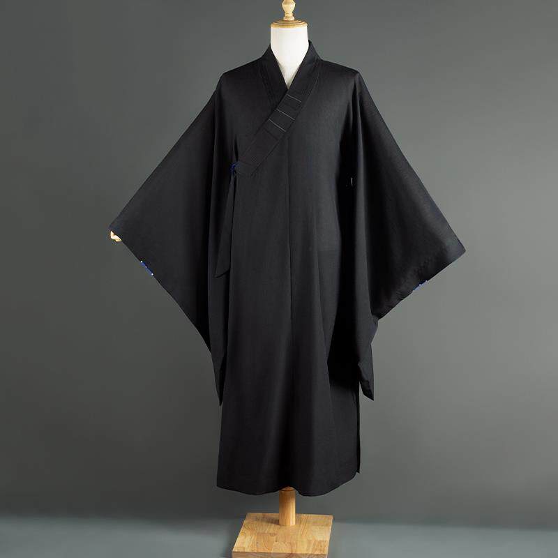 特卖高档僧衣台麻广袖海清出家人衣服女僧人居士服男和尚服装法衣