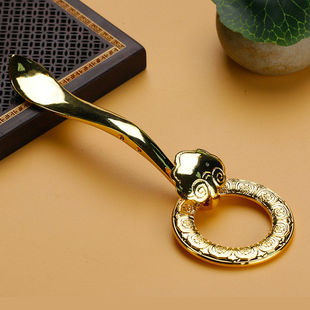 纯铜镀金缦衣袈裟衣钩佛具僧服僧衣如意扣环搭三衣扣送礼精品新品