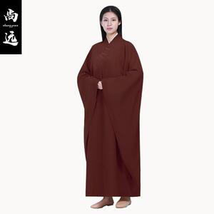 特卖尚远僧服海青居士服夏款台湾麻纱广袖海清男女薄款五戒缦衣