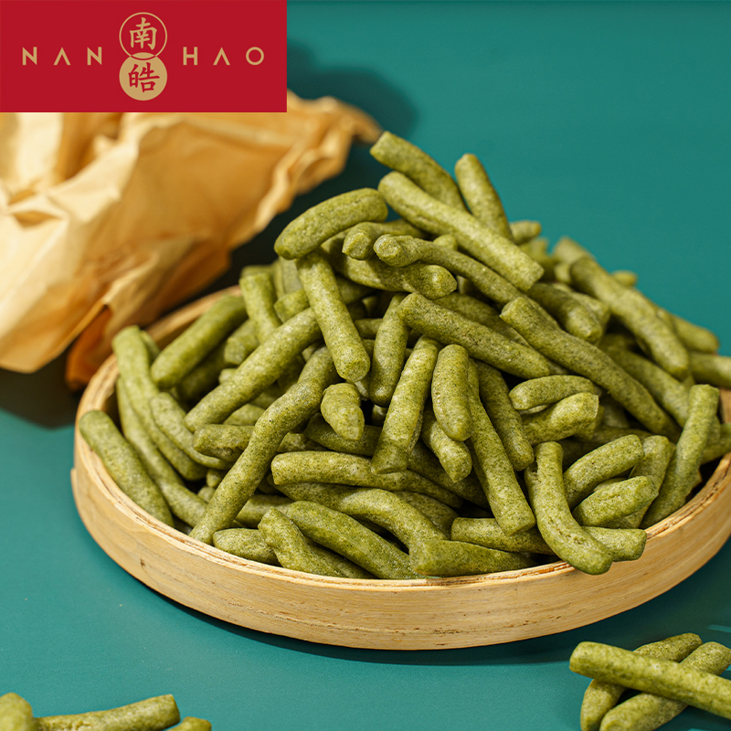 上海特产南区老大房咸味苔条梗中式糕点点心小零食250g*2盒包邮