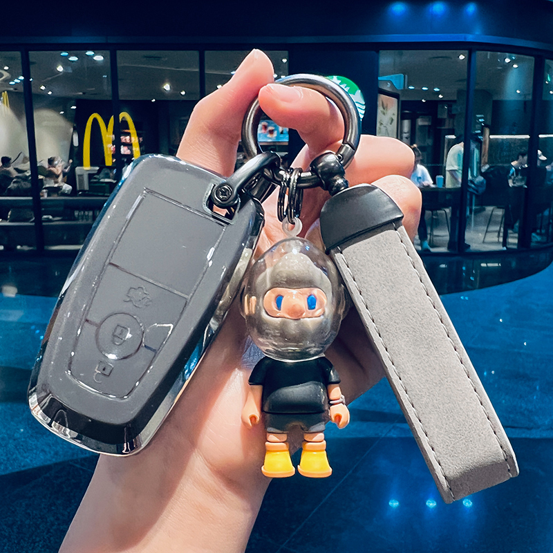 适用福特钥匙套新蒙迪欧福克斯福睿斯锐界l探险者车壳扣2025款25