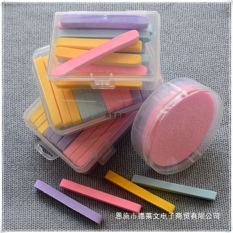 36片盒装压缩洗脸扑洗脸海绵洁面巾洁面扑女压缩干条带圆形盒子12