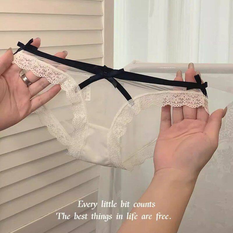 维多利亚纯欲风镂空性感内裤少女2025新款夏季薄款抗菌舒适透气低