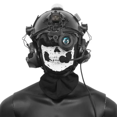 Шлем для велоспорта, маска, косплей, ночное виденье