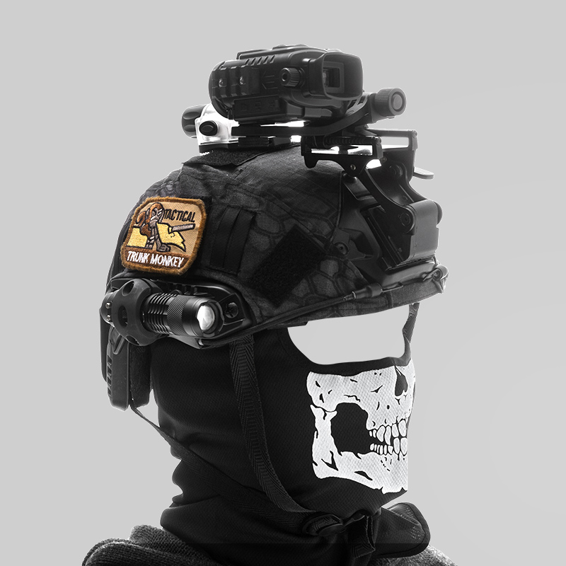 FAST单孔红外线夜视仪头盔套装户外望远镜夜间便携拍照录翻斗车-封面